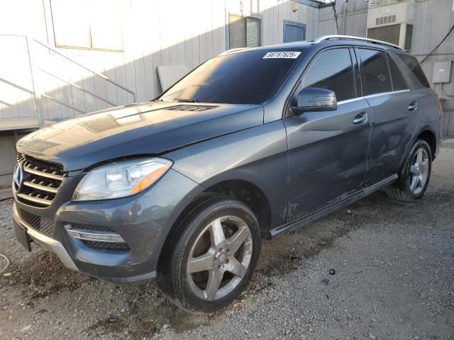 4JGDA5HB0CA044365 - 2012 MERCEDES-BENZ ML 350 4MATIC GRAY photo 1