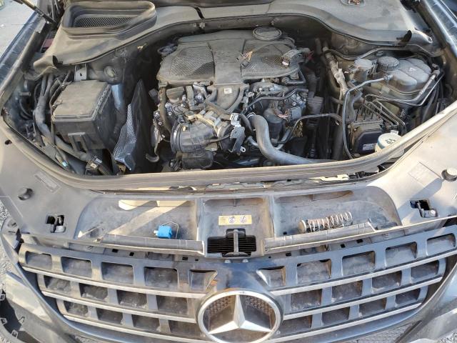 4JGDA5HB0CA044365 - 2012 MERCEDES-BENZ ML 350 4MATIC GRAY photo 12