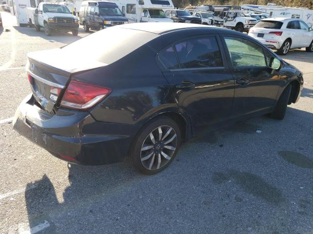 19XFB2F97EE235600 - 2014 HONDA CIVIC EXL შავი ფოტო 3