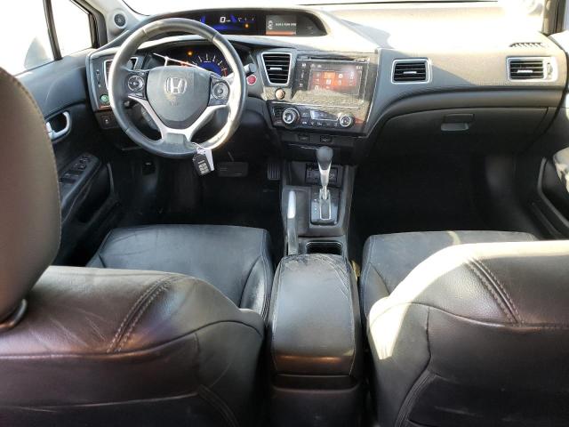 19XFB2F97EE235600 - 2014 HONDA CIVIC EXL შავი ფოტო 8