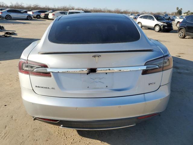 5YJSA1DP1DFP24810 - 2013 TESLA MODEL S SILVER photo 6