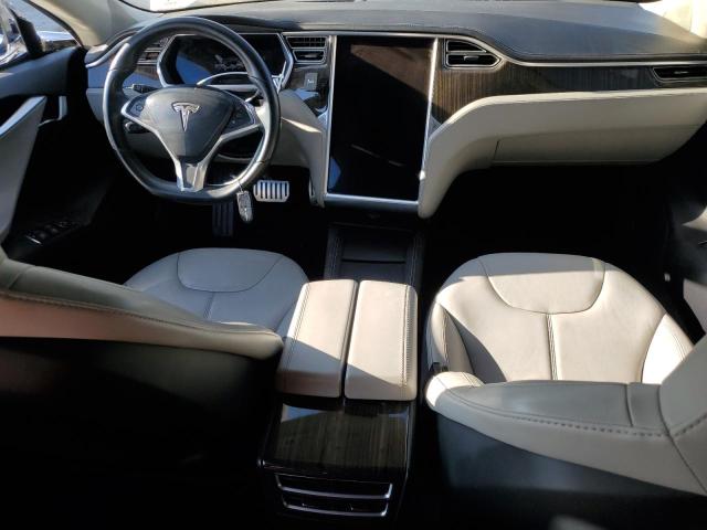 5YJSA1DP1DFP24810 - 2013 TESLA MODEL S SILVER photo 8