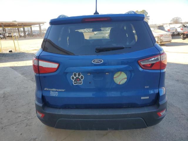 MAJ3S2GE4LC393739 - 2020 FORD ECOSPORT SE ლურჯი ფოტო 6