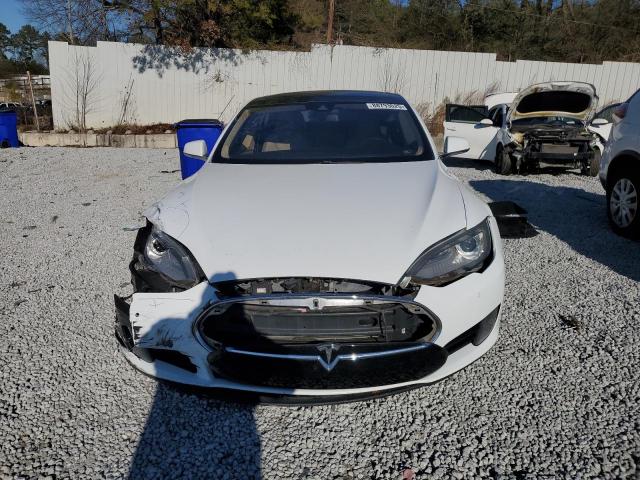 5YJSA1E17FF119137 - 2015 TESLA MODEL S WHITE photo 5