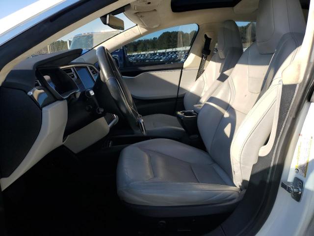 5YJSA1E17FF119137 - 2015 TESLA MODEL S WHITE photo 7