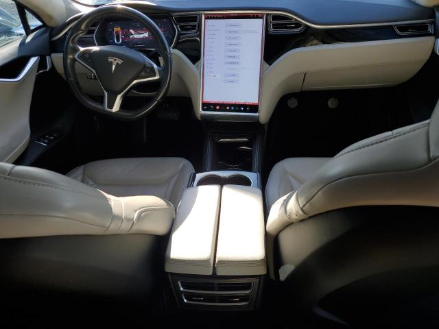 5YJSA1E17FF119137 - 2015 TESLA MODEL S WHITE photo 8