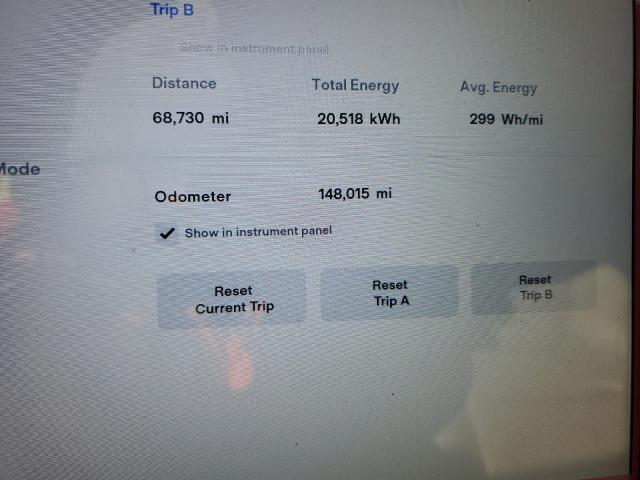 5YJSA1E17FF119137 - 2015 TESLA MODEL S WHITE photo 9