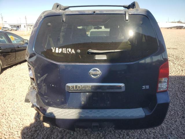 5N1AR18U56C657189 - 2006 NISSAN PATHFINDER LE ლურჯი ფოტო 6