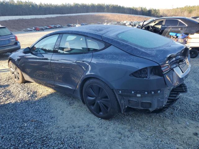 5YJSA1E54NF479385 - 2022 TESLA MODEL S ნაცრისფერი ფოტო 2