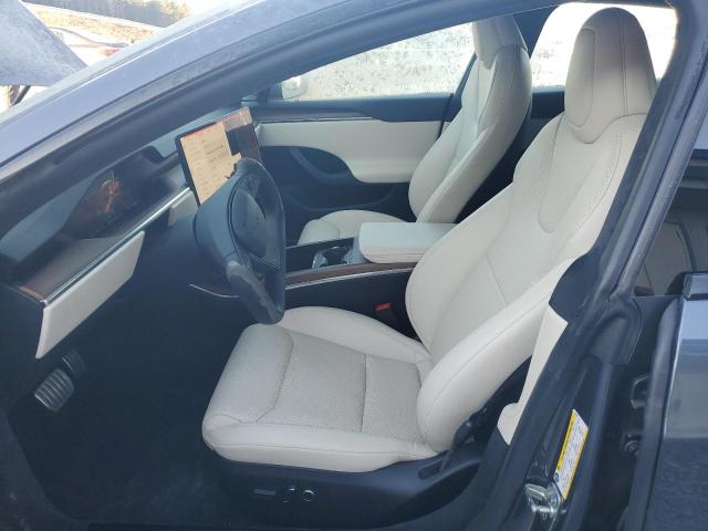 5YJSA1E54NF479385 - 2022 TESLA MODEL S ნაცრისფერი ფოტო 7