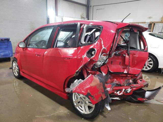 JHMGD38697S059462 - 2007 HONDA FIT S 红色 照片 2