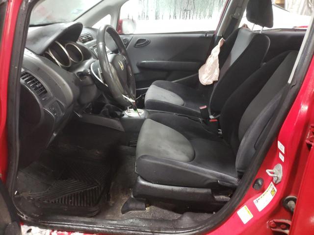 JHMGD38697S059462 - 2007 HONDA FIT S 红色 照片 7