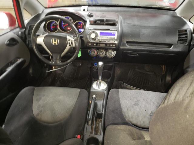 JHMGD38697S059462 - 2007 HONDA FIT S 红色 照片 8