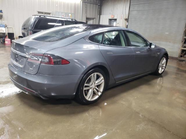 5YJSA1CN2DFP11127 - 2013 TESLA MODEL S BLUE photo 3