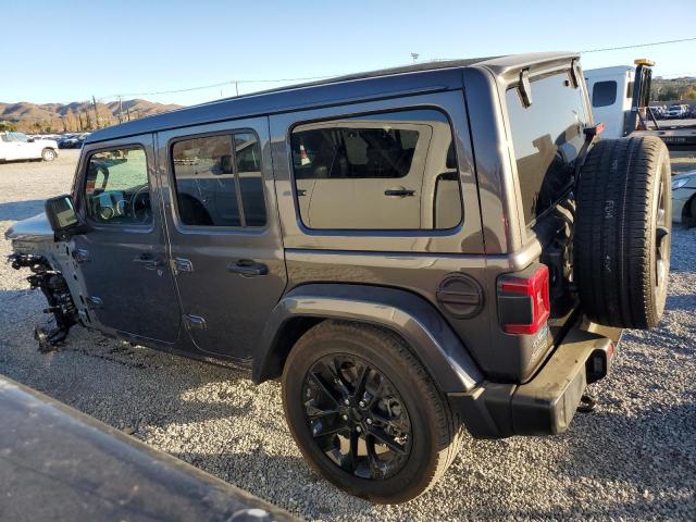 1C4JJXP69MW762136 - 2021 JEEP WRANGLER U SAHARA 4XE GRAY photo 2