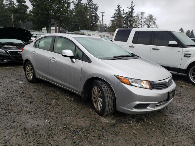 19XFB2F90CE322848 - 2012 HONDA CIVIC EXL ვერცხლისფერი ფოტო 4