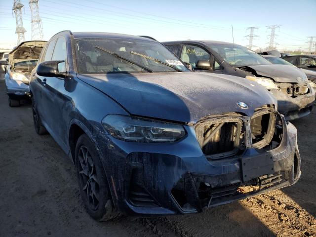 5UX83DP08P9N63373 - 2023 BMW X3 M40I BLUE photo 4