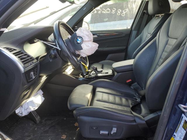 5UX83DP08P9N63373 - 2023 BMW X3 M40I BLUE photo 7