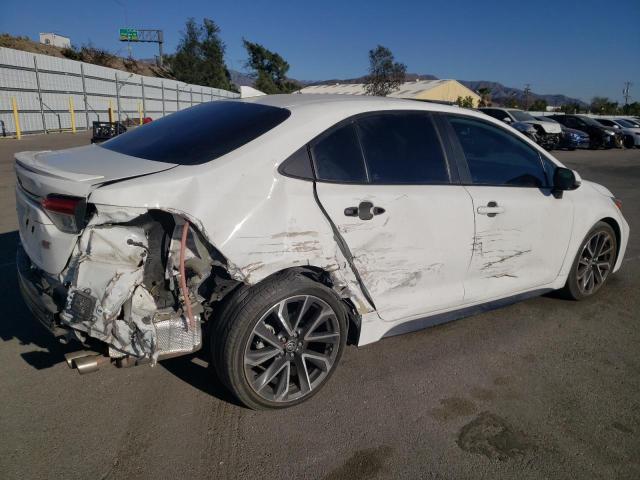 5YFP4MCE3MP061002 - 2021 TOYOTA COROLLA SE WHITE photo 3