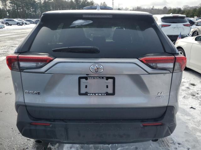 2T3F1RFV2NW311222 - 2022 TOYOTA RAV4 LE SILVER photo 6
