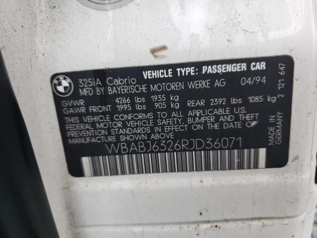 WBABJ6326RJD36071 - 1994 BMW 325 IC AUTOMATIC Ağ foto 13