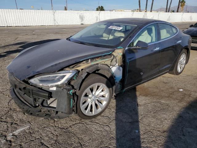 5YJSA1E26KF332793 - 2019 TESLA MODEL S GRAY photo 1