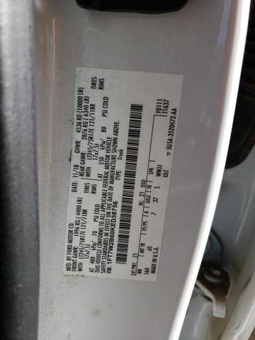 1FT7W2B60KED38756 - 2019 FORD F250 SUPER DUTY Ağ foto 12