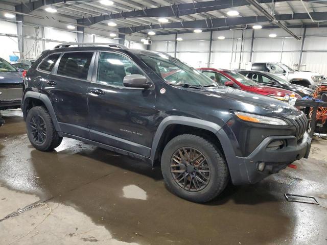 1C4PJMBS5EW294212 - 2014 JEEP CHEROKEE TRAILHAWK BLACK photo 4