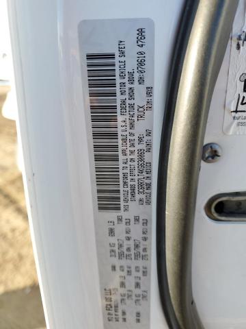 3C6RR7LT4KG630069 - 2019 RAM 1500 CLASS SLT თეთრი ფოტო 12