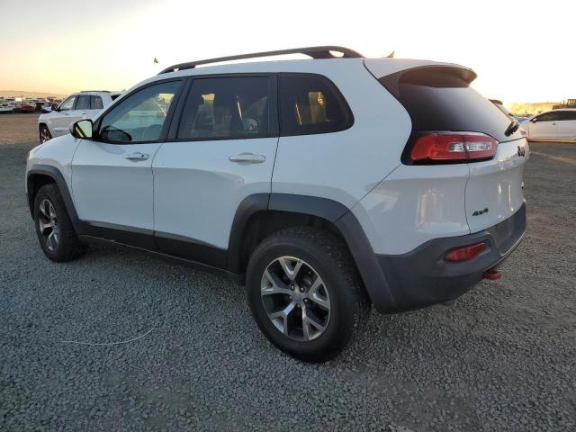1C4PJMBB4EW158878 - 2014 JEEP CHEROKEE TRAILHAWK WHITE photo 2