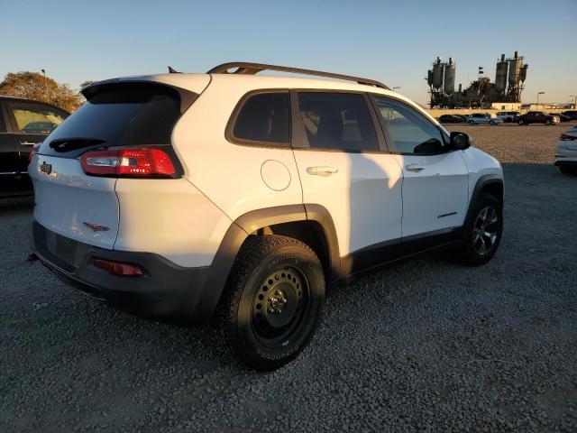 1C4PJMBB4EW158878 - 2014 JEEP CHEROKEE TRAILHAWK WHITE photo 3