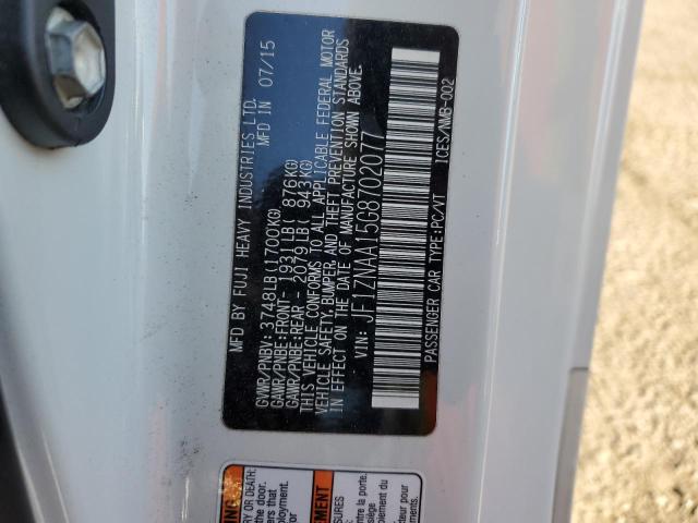 JF1ZNAA15G8702077 - 2016 TOYOTA SCION FR-S WHITE photo 13