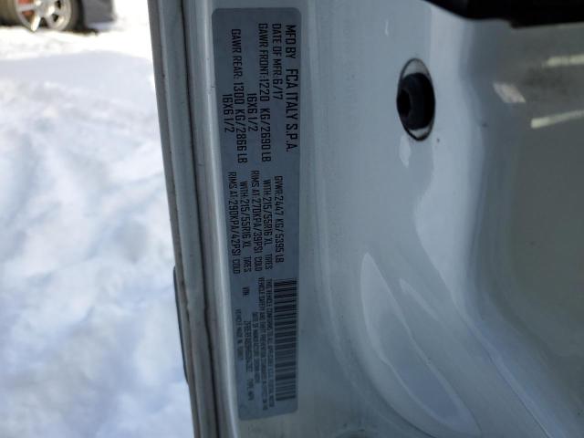 ZFBERFAB9H6G84382 - 2017 RAM PROMASTER WHITE photo 13