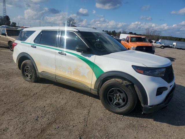 1FM5K8AB9MGA06533 - 2021 FORD EXPLORER POLICE INTERCEPTOR 白色 照片 4