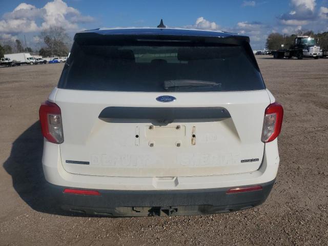 1FM5K8AB9MGA06533 - 2021 FORD EXPLORER POLICE INTERCEPTOR 白色 照片 6