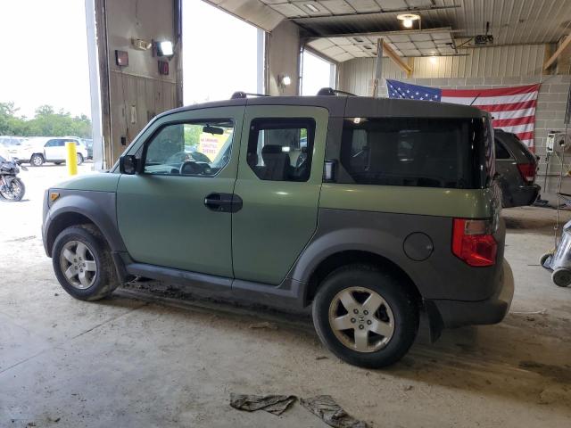 5J6YH18645L014512 - 2005 HONDA ELEMENT EX Yaşıl foto 2