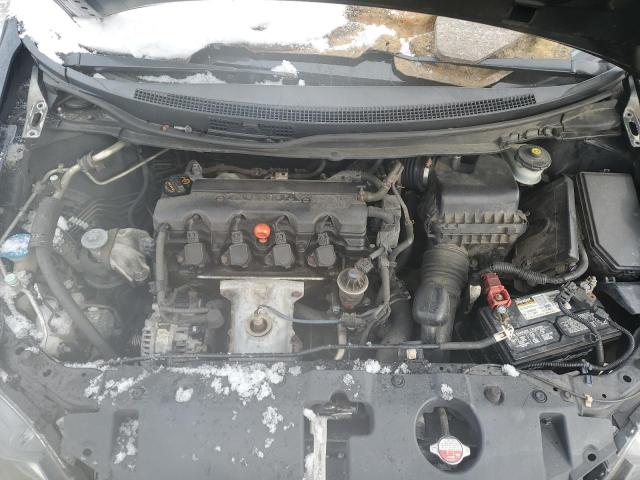 19XFB2F96DE273785 - 2013 HONDA CIVIC EXL შავი ფოტო 11