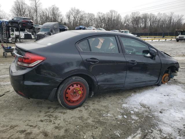 19XFB2F96DE273785 - 2013 HONDA CIVIC EXL შავი ფოტო 3