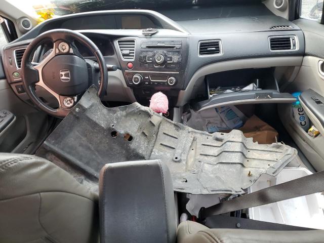19XFB2F96DE273785 - 2013 HONDA CIVIC EXL შავი ფოტო 8