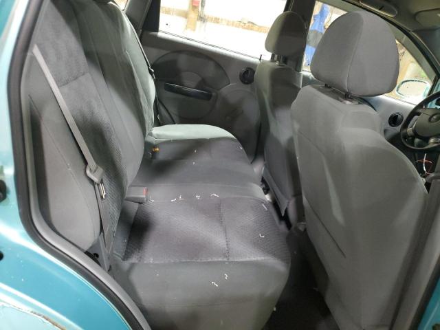 KL1TD62615B353355 - 2005 CHEVROLET AVEO BASE Mavi foto 10
