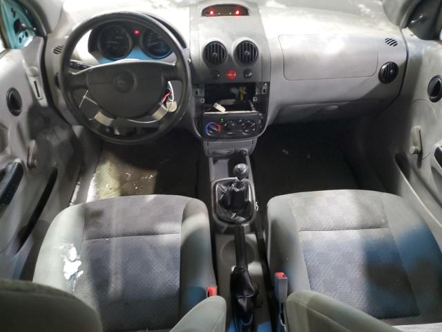 KL1TD62615B353355 - 2005 CHEVROLET AVEO BASE Mavi foto 8