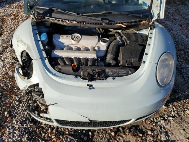 3VWRW3AL8AM010691 - 2010 VOLKSWAGEN NEW BEETLE Türkis Foto 11