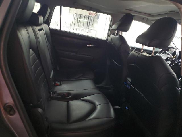 5TDGZRBH2NS257838 - 2022 TOYOTA HIGHLANDER XLE CHARCOAL photo 10