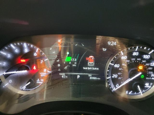 5TDGZRBH2NS257838 - 2022 TOYOTA HIGHLANDER XLE CHARCOAL photo 9