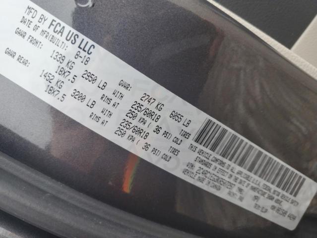 2C4RC1EG3KR507297 - 2019 CHRYSLER PACIFICA TOURING L PLUS GRAY photo 14