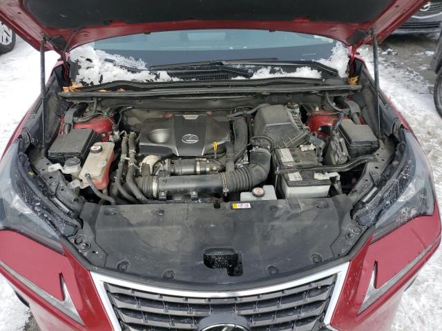 JTJDARDZ2M5030862 - 2021 LEXUS NX 300 BASE 红色 照片 12