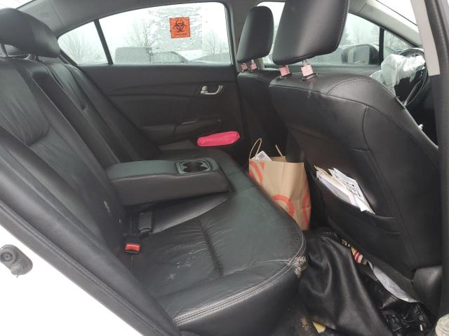 19XFB2F90FE259304 - 2015 HONDA CIVIC EXL WHITE photo 11