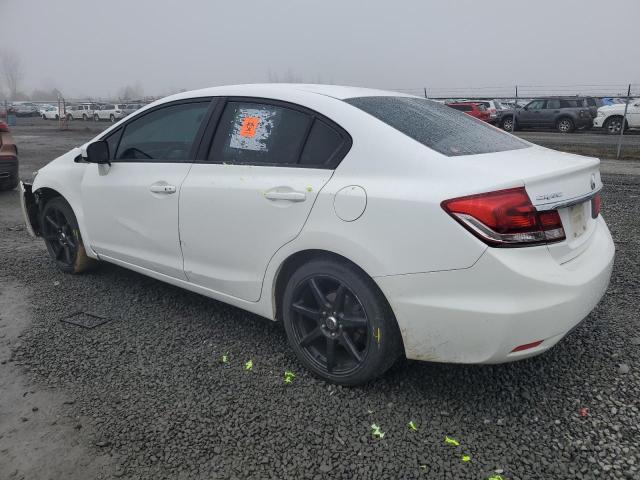 19XFB2F90FE259304 - 2015 HONDA CIVIC EXL WHITE photo 2