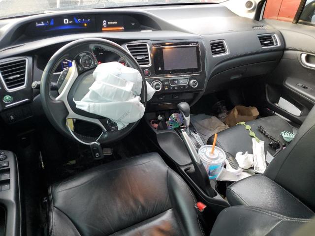 19XFB2F90FE259304 - 2015 HONDA CIVIC EXL WHITE photo 8
