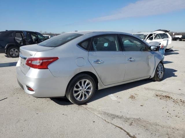 3N1AB7AP2KY317289 - 2019 NISSAN SENTRA S SILVER photo 3